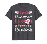 Valentines Day 2nd Grade Teacher For Teachers in Love Gift T-Shirt