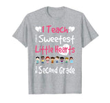 Valentines Day 2nd Grade Teacher For Teachers in Love Gift T-Shirt