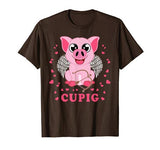 Valentine’s Day Cupig – Cute Pig Lover Cupid Pun T-Shirt