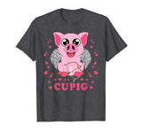 Valentine’s Day Cupig – Cute Pig Lover Cupid Pun T-Shirt