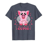 Valentine’s Day Cupig – Cute Pig Lover Cupid Pun T-Shirt