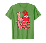 Valentine’s Day Cute Gnomes Holding Heart Love Matching Gift T-Shirt