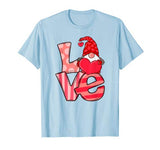Valentine’s Day Cute Gnomes Holding Heart Love Matching Gift T-Shirt