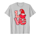 Valentine’s Day Cute Gnomes Holding Heart Love Matching Gift T-Shirt