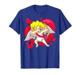 Valentines Day Dabbing Cupid Cute T-Shirt