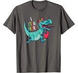 Valentines Day Dinosaur I Steal Hearts Tshirt Gifts for Boys T-Shirt