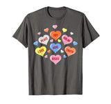 Valentine’s Day Heart Candy Boys Girls Kids T-Shirt