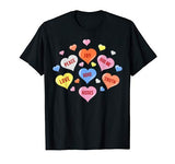 Valentine’s Day Heart Candy Boys Girls Kids T-Shirt