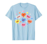 Valentine’s Day Heart Candy Boys Girls Kids T-Shirt