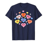 Valentine’s Day Heart Candy Boys Girls Kids T-Shirt