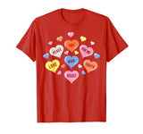 Valentine’s Day Heart Candy Boys Girls Kids T-Shirt