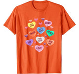 Valentine’s Day Heart Candy Shirt for Men Woman & Kids