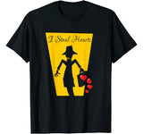 Valentines Day  I Steal Hearts Gift Funny T-Shirt