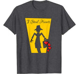Valentines Day  I Steal Hearts Gift Funny T-Shirt