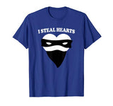 Valentines Day I Steal Hearts T Shirt – Funny Holiday Gift