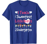 Valentines Day Kindergarten Teacher For Teachers Love Gift T-Shirt