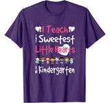 Valentines Day Kindergarten Teacher For Teachers Love Gift T-Shirt