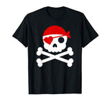 Valentines Day Love Pirate Heart t Shirt – Funny Gift Tee