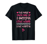 Valentine’s Day Nurses Cute Sweetest Patient Hearts Hospital T-Shirt
