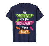 Valentines Day Pre-K Teacher Gift For Teachers in Love T-Shirt