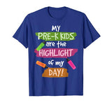 Valentines Day Pre-K Teacher Gift For Teachers in Love T-Shirt