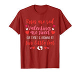 Valentines Day Pregnancy Announcement Shirts Baby Reveal Mom T-Shirt