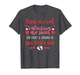 Valentines Day Pregnancy Announcement Shirts Baby Reveal Mom T-Shirt