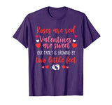 Valentines Day Pregnancy Announcement Shirts Baby Reveal Mom T-Shirt