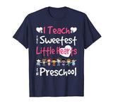Valentines Day Preschool Teacher For Teachers in Love Gift T-Shirt