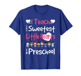Valentines Day Preschool Teacher For Teachers in Love Gift T-Shirt