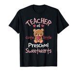 Valentines Day Preschool Teacher Gift For Teachers in Love T-Shirt