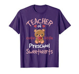 Valentines Day Preschool Teacher Gift For Teachers in Love T-Shirt