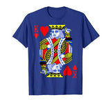 Valentines Day Shirt Couples King Queen Of Hearts Deck Cards