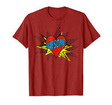 Valentine’s Day Shirt For Boys Awesome Superhero Shirt