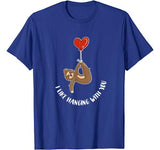 Valentine’s Day Sloth Gift Shirt Teenage Girls Couples Tween