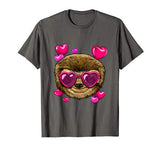 Valentines Day Sloth Shirt Funny Sloth Lover Gifts T-Shirt
