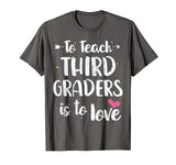 Valentines Day T Shirts for Teachers 3rd Grade Teacher Gifts T-Shirt