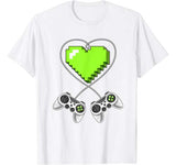 Valentine’s Day Video Game Controller Heart Gamer Gift Boys T-Shirt