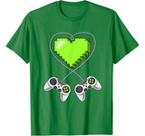 Valentine’s Day Video Game Controller Heart Gamer Gift Boys T-Shirt