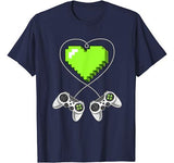 Valentine’s Day Video Game Controller Heart Gamer Gift Boys T-Shirt