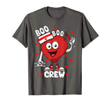 Valentine’s Day boo boo crew nurse heart funny for nurses T-Shirt