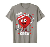 Valentine’s Day boo boo crew nurse heart funny for nurses T-Shirt