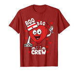 Valentine’s Day boo boo crew nurse heart funny for nurses T-Shirt