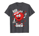 Valentine’s Day boo boo crew nurse heart funny for nurses T-Shirt