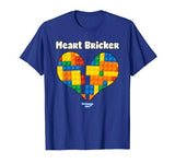 Valentines Shirt For Boys Heart Bricker (TM) Blocks Brick