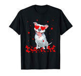 Valentines day Pitbull Dog lover Gifts for Women Men Girls T-Shirt