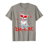 Valentines day Pitbull Dog lover Gifts for Women Men Girls T-Shirt