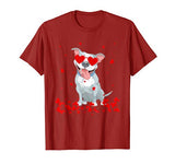 Valentines day Pitbull Dog lover Gifts for Women Men Girls T-Shirt