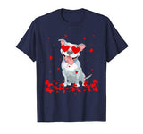 Valentines day Pitbull Dog lover Gifts for Women Men Girls T-Shirt
