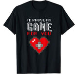 Video Game Gaming Valentines Day Gamer T Shirts for Boys Men T-Shirt